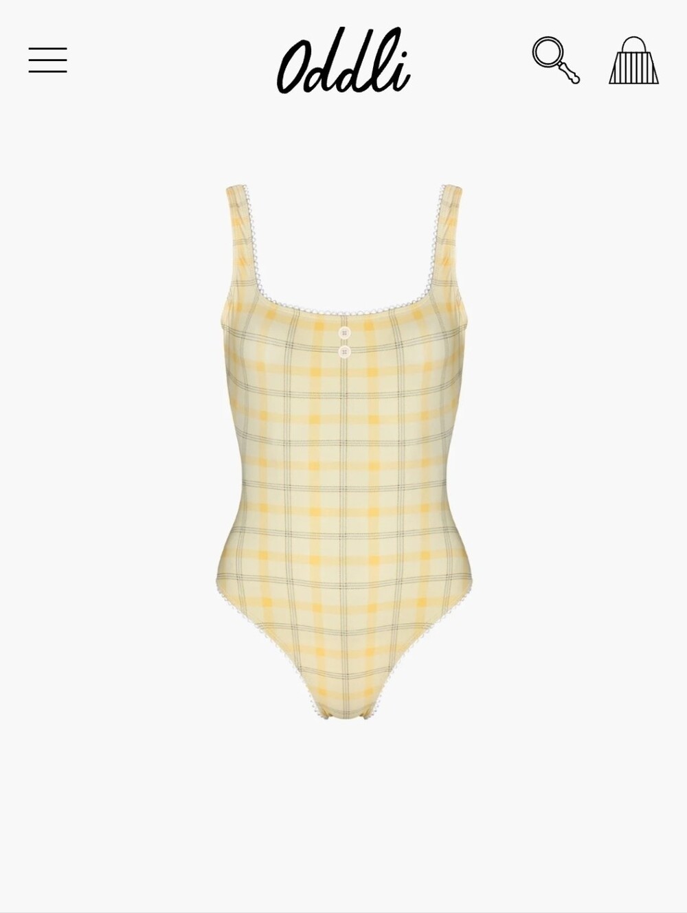 Oddli One Piece Swim